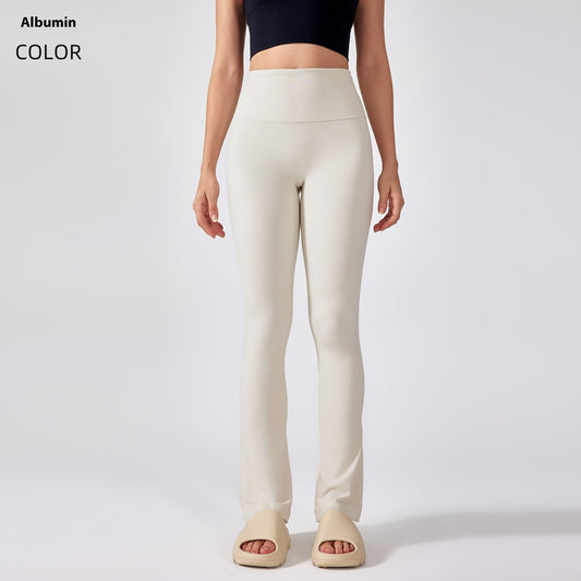 Pantalones de yoga de cintura alta sin entrepierna para mujeres