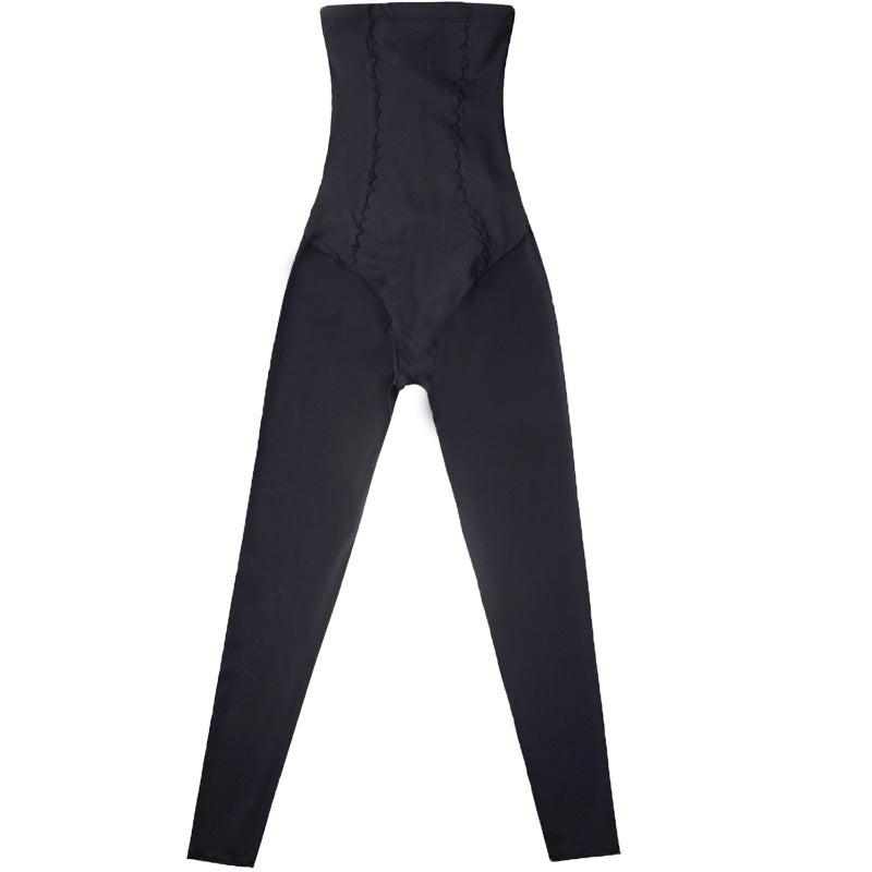 Pantalones moldeadores de cintura alta que se pueden usar en exteriores y que contraen el abdomen y liberan la espalda.