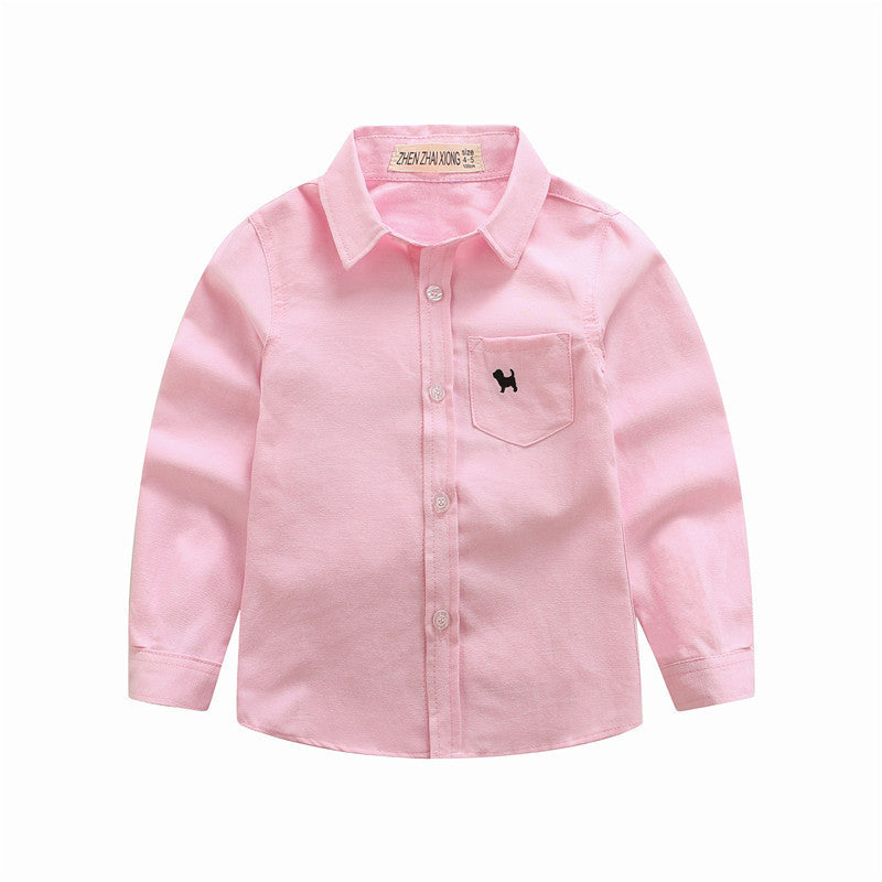 Camisas para niños Camisas de manga larga para niños
