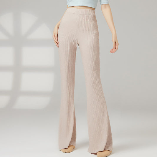 Ropa de práctica de danza clásica, pantalón de entrenamiento corporal para mujer