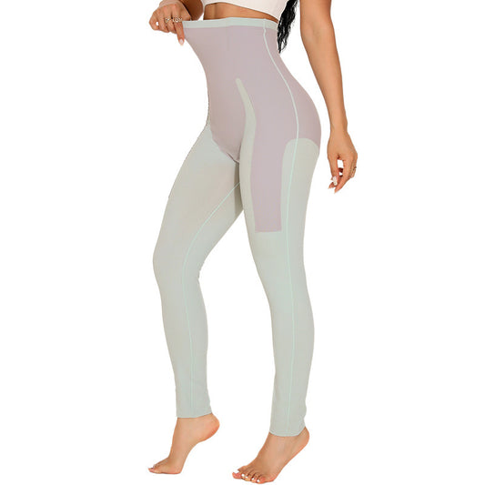 Pantalones de yoga deportivos para mujer que contraen el vientre