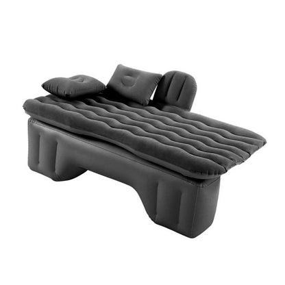 Colchón inflable para acampar, colchón de aire para coche, colchón de viaje para exteriores, almohada para coche