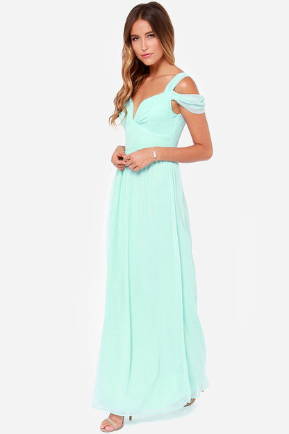 Vestido plisado elegante de estilo griego largo hasta el suelo