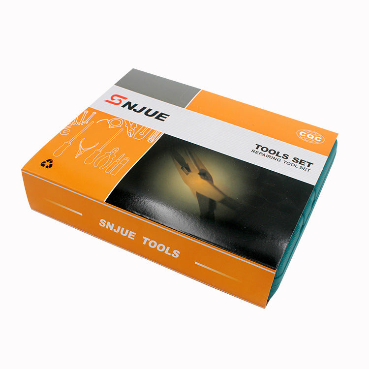 Juego de herramientas multifuncionales de 13 piezas, caja de herramientas de combinación de regalo, alicates de doble uso para coche y hogar.