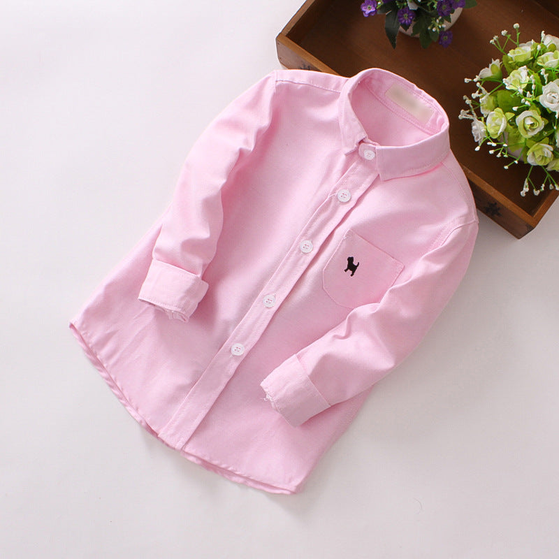 Camisas para niños Camisas de manga larga para niños