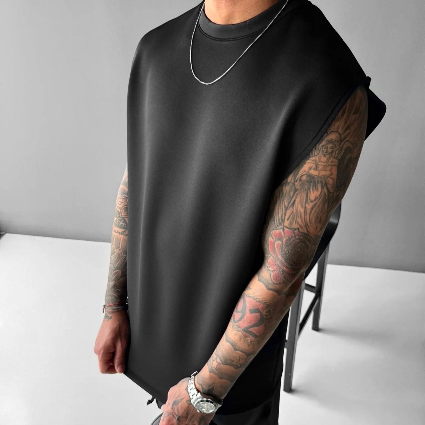 Traje de chaleco y pantalón de verano para hombre nuevo