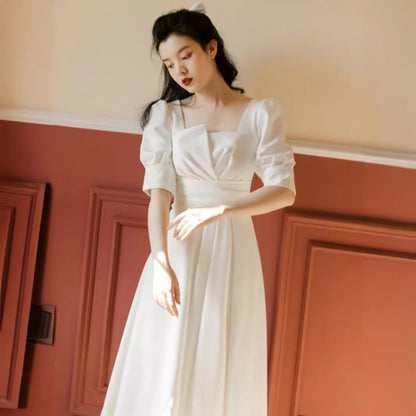 Traje de cena de banquete para mujer, estilo diario