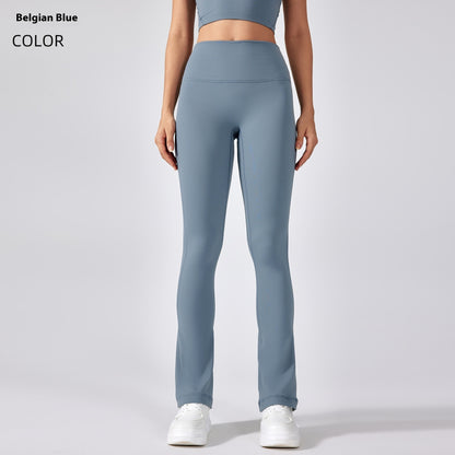 Pantalones de yoga de cintura alta sin entrepierna para mujeres