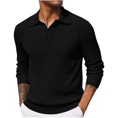 Camisa casual de hombre de manga larga