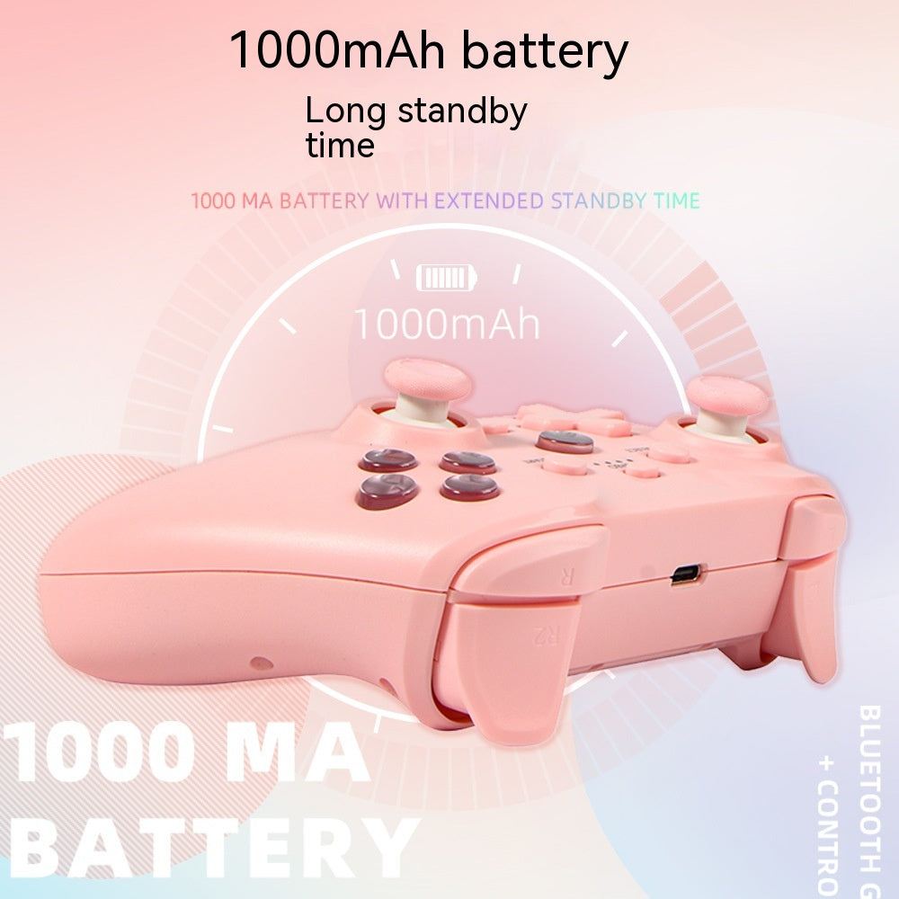Mando inalámbrico Bluetooth para juegos, compatible con Android e iOS, PC y juegos de ordenador.