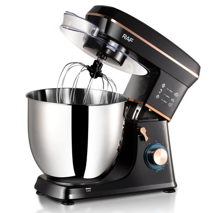 Batidora de pie de 10 l, máquina mezcladora de harina automática, multifunción para el hogar.