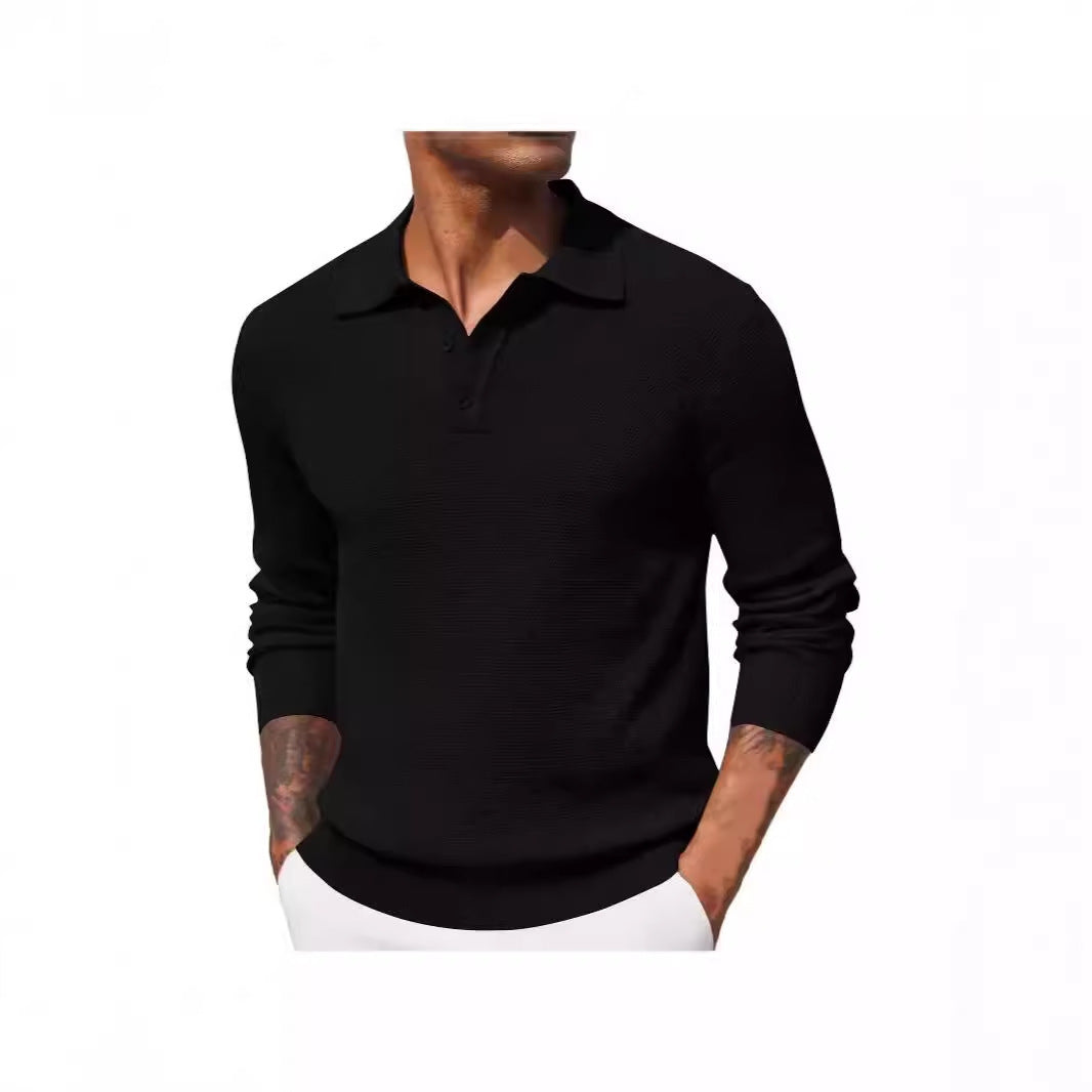Camisa casual de hombre de manga larga