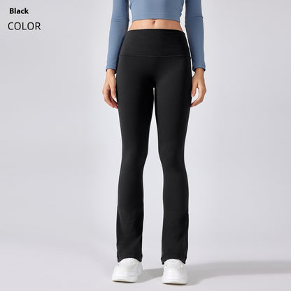 Pantalones de yoga de cintura alta sin entrepierna para mujeres