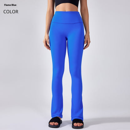 Pantalones de yoga de cintura alta sin entrepierna para mujeres
