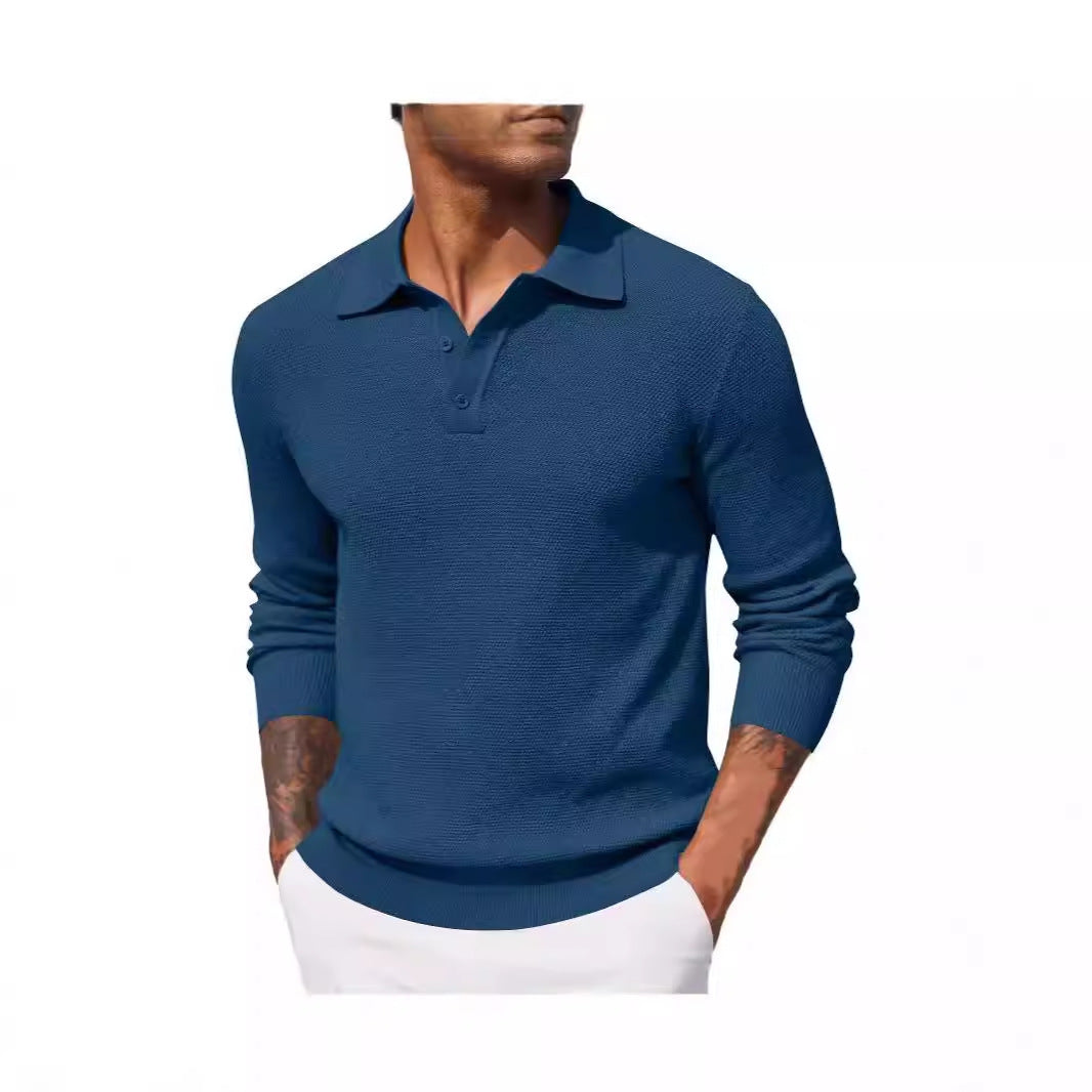 Camisa casual de hombre de manga larga