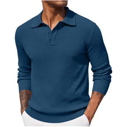 Camisa casual de hombre de manga larga