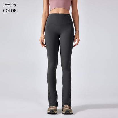Pantalones de yoga de cintura alta sin entrepierna para mujeres
