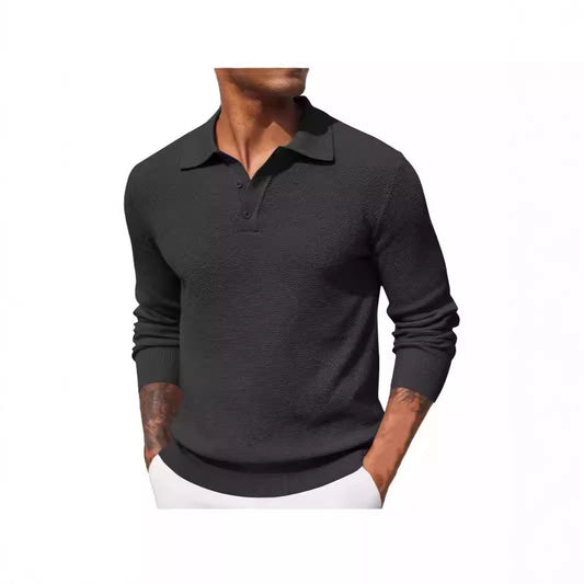 Camisa casual de hombre de manga larga