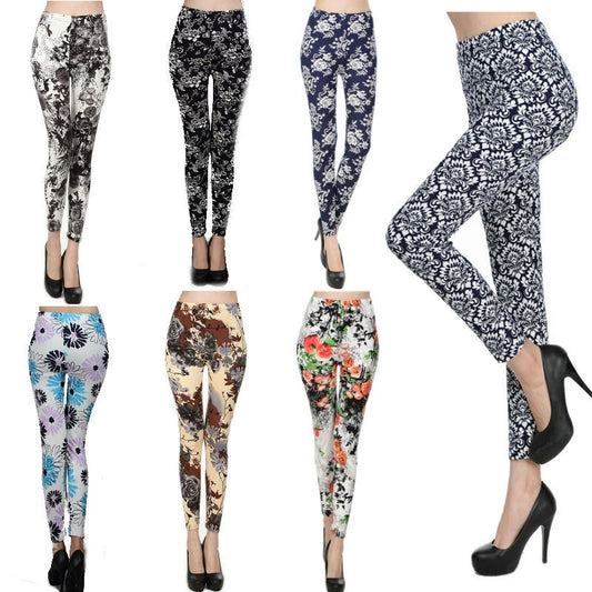 Leggings elásticos sexys para mujer, leggings ajustados tipo lápiz, disponibles en stock