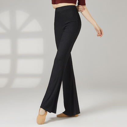 Ropa de práctica de danza clásica, pantalón de entrenamiento corporal para mujer
